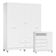 Cômoda E Guarda Roupa 6 Portas Baby Kids Branco Brilho – Incorplac