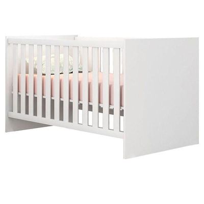 Berço Americano Doce Sonho 100 Com Cômoda Infantil Ternura Baby Branco Brilho - Incorplac