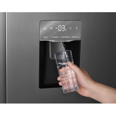 Geladeira 434L Philco Smart Cooling Side by Side PRF535ID 220V