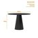 Mesa De Jantar Isis 120x120 Cm Com Vidro Preto E 4 Cadeiras Ana Ype Veludo Preto – New Ceval