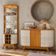 Aparador Para Sala Buffet Monza E Cristaleira Marina Cinamomo Off White – Madetec