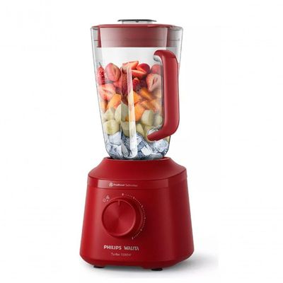 Liquidificador Walita 1000w 4 Laminas 5 Velocidades Jarra 3l Vermelho 110V