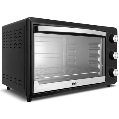 Forno Elétrico Philco 44 Litros, Dupla Resistência - PFE44P Preto / 110V