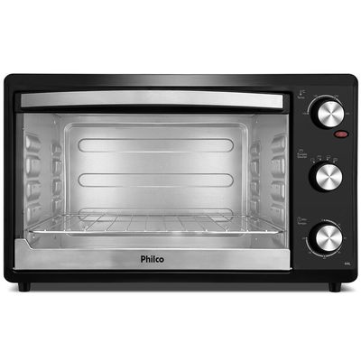 Forno Elétrico Philco 44 Litros, Dupla Resistência - PFE44P Preto / 110V