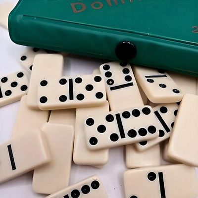 Dominó De Osso - 28 Peças