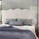 Cabeceira Casal King Cama 195cm Oregon I02 Veludo Bege - Mpozenato