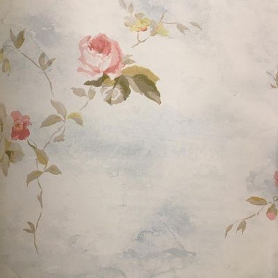 Papel De Parede Rossella Rosas Ao Céu Ro3318 - Rolo 10m X 0,53m