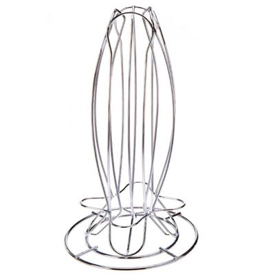 Suporte para 24 Capsulas Nespresso Cromado 13,5x25,5cm Lyor