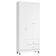Quarto De Bebê 3 Portas Ternura Baby Com Berço Mirelle Branco Brilho Com Colchão Gazin - Incorplac