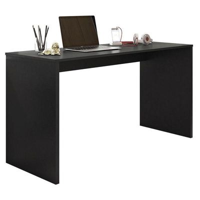 Mesa Para Computador Ambiente Gávea Preto Trama - Móveis Leão