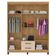 Guarda Roupa Casal Ambiente Modena 6 Portas Carvalho Americano Off White - Incorplac