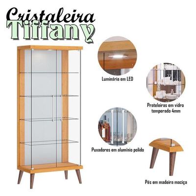 Cristaleira Ambiente Tifanny Nature - Imcal