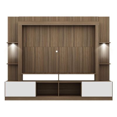 "Estante Com Suporte Tv 65"" E Leds Berlim Multimóveis V3384"