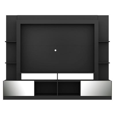 "Estante Com Suporte Tv 65"" C/ Espelho Oslo Multimóveis V3382"