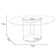 Rack Bancada Graci 1.3 Com Mesa De Centro Sky Com Tampo De Vidro Castanho Off White – Hb Móveis
