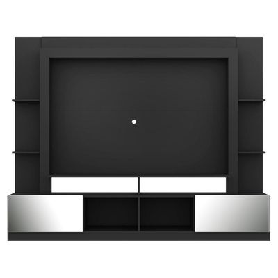 "Estante Tv 65"" Portas C/ Espelho Oslo Multimóveis V3390"