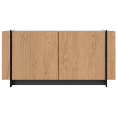 Aparador Para Sala Buffet Ambiente Copacabana Freijó Preto Acetinado– Colibri