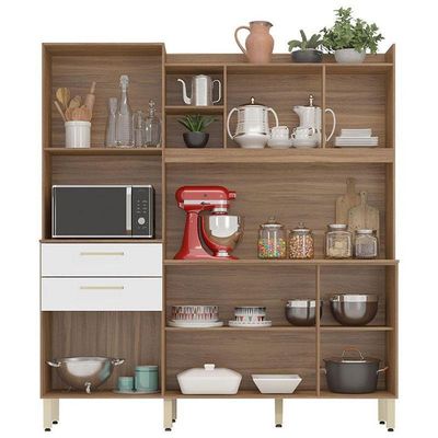 Kit Para Cozinha Select Amendola Branco - Demóbile