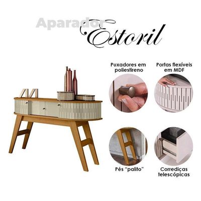Aparador Estoril Cumaru Opala – Madetec