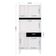 Cozinha Kit Cassia 6 Portas Branco Preto - Poquema