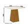 Mesa De Jantar Dora 90 Cm Tampo Reto Nature Off White – Henn