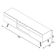 Rack Bancada Classic 2 Gavetas Com Painel Para Tv Suspenso Ripado Loft 1.8 Off White Nature - Imcal