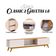 Rack Bancada Classic 2 Gavetas Com Painel Para Tv Suspenso Ripado Loft 1.8 Off White Nature - Imcal