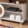 Estante Home Theater órbis Castanho Off White - Hb Móveis