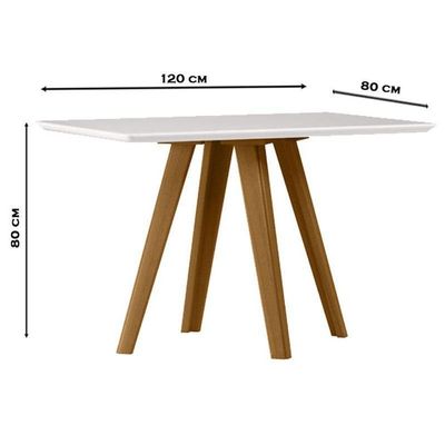 Mesa De Jantar 160x90 Cm Mariah Com Vidro Ype Off White – New Ceval