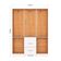 Guarda Roupa Casal Milão 6 Portas Branco Brilho – Poquema