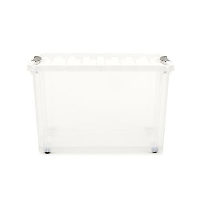 Organizador Life Box 40 Lt - Trânslúcido Branca