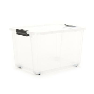 Organizador Life Box 40 Lt - Trânslúcido Branca