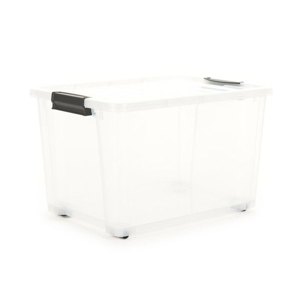 Organizador Life Box 40 Lt - Trânslúcido Branca
