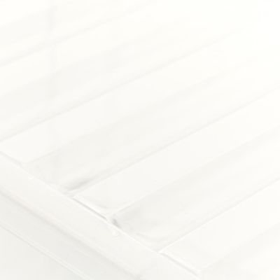 Organizador Life Box 40 Lt - Trânslúcido Branca