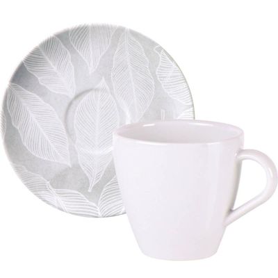 Jogo de Jantar 20 Peças Porcelana Tramontina Arbo Aparelho 4 Pessoas Mesa Posta