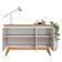 Aparador Para Sala Buffet Ambiente Classic 3 Portas Off White Nature - Imcal