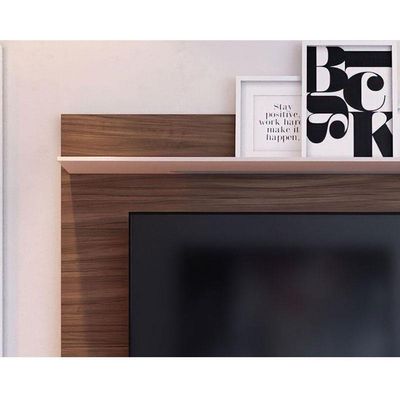 Painel Para Tv Suspenso Maia Nogueira Real Off White - Colibri