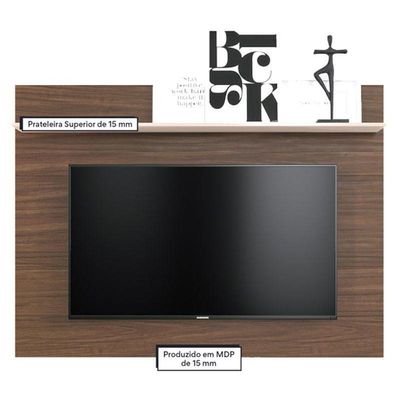 Painel Para Tv Suspenso Maia Nogueira Real Off White - Colibri