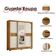 Guarda Roupa Casal Bahamas 3 Portas Freijó Off White Com Espelho - Moval