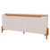 Aparador Para Sala Buffet Ambiente Studio 1.6 Off White Nature - Imcal