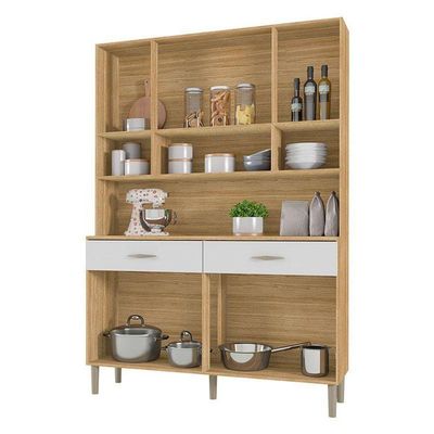 Kit Cozinha Ambiente Golden 8 Portas Freijó Supremo - Kits Paraná