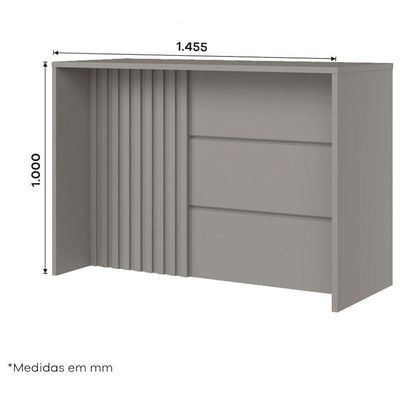 Bancada Gourmet Ambiente Americana Cinza Hp – Henn
