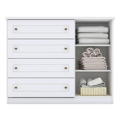 Cômoda Infantil Americano Branco Hp – Henn