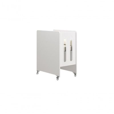 Berço Americano Evolution 4 Em 1 Branco Acetinado Com Colchão Mini - Reller