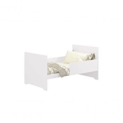 Berço Americano Evolution 4 Em 1 Branco Acetinado Com Colchão Mini - Reller