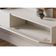 Painel Para Tv Home Suspenso Juriti 1.5 Off White Matte Freijó - Colibri