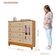 Cômoda Infantil Ariel Com Porta Off White Bétula– Carolina Baby