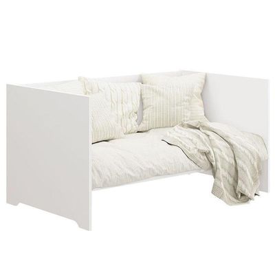 Berço Americano Evolution 4 Em 1 Branco Acetinado Com Colchão Gazin - Reller