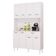 Cozinha Ambiente Kit Cassia 8 Portas Branco - Poquema