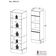 Paneleiro 2 Portas Para Forno Mp2116.898 Preto/branco